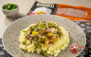 Кускус З Овочами Та Беконом
