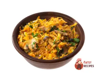 Капуста з грибами