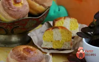 Гарбузово-Сирні Булочки