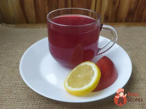Яблучний збитень із чорною смородиною