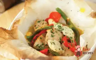 Курячі Грудки В Конверті, Запечені З Овочами Та Сиром