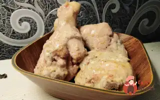 Курячі Гомілки В Кокосових Вершках