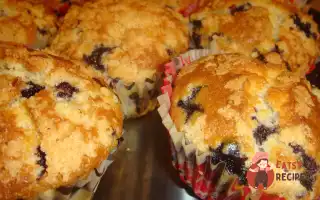 Чорничні Мафіни