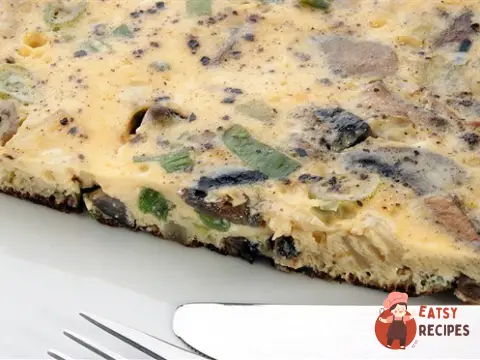 Омлет із грибами
