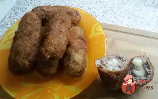 Ковбаски З Фаршу З Моцарелою