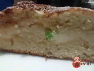 Пісочний пиріг із сирною масою