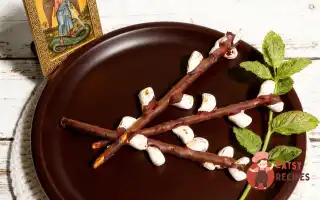 Прикраса для паски з маршмеллоу «Гілочки верби»