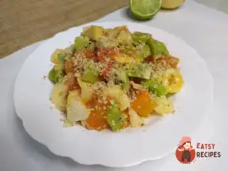 Фруктовий салат із хурмою