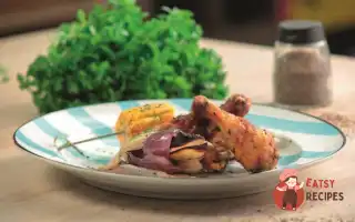 Хрусткі Курячі Ніжки З Цибулею Та Кукурудзою