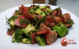 Салат З Авокадо Та Помідорами