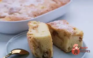Шарлотка З Хрумкою Арахісовою Пастою