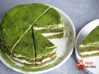 Торт «Зелений оксамит» із сирним кремом