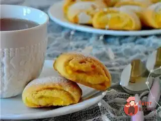 Печиво з апельсиновою начинкою