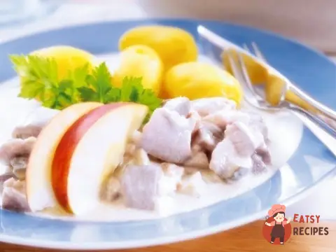 Філе рибне з яблуками