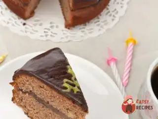 Торт із житніх сухарів із шоколадним кремом