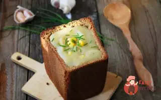 Картопляний Суп-Пюре У Хлібі