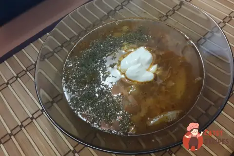 Борщ студентський