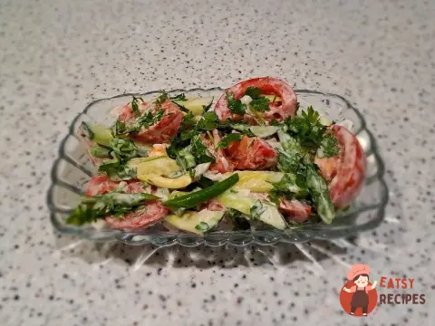 Салат зі стручковою квасолею
