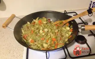 Овочі З Креветками По-Китайськи