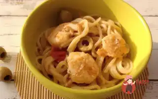 Паста з креветками