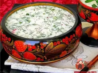 Окрошка на мінералці