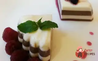 Шоколадно-Ванільна Панна-Котта