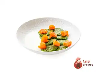 Оладки зі шпинатом і щавлем