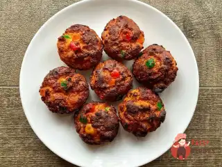 Протеїнові мафіни з цукатами