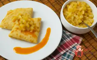 Фруктова начинка для млинців