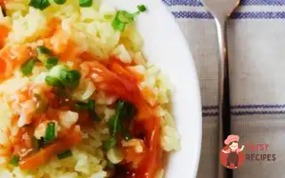 Рисова Каша З Томатом Та Сиром
