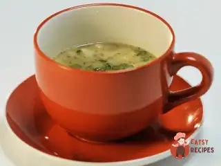 Суп-пюре зі свинячими вушками