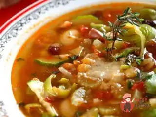 Розсольник з квасолею