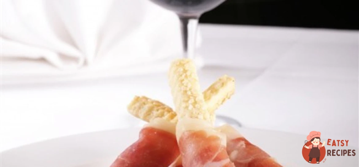 Пряні палички з шинкою та сиром