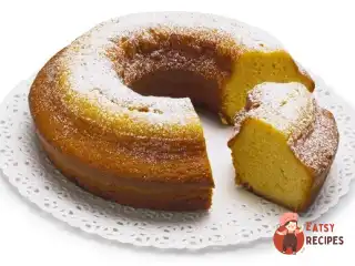 Лимонно-медовий кекс на кефірі