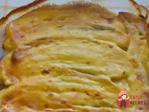 Банани, запечені з сиром.
