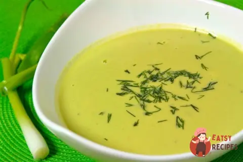Суп із крес-салату з вершками
