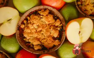 Сливово-Яблучний Крамбл