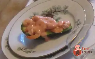 Легкий Салат Із Авокадо З Креветками