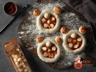 Крок 8: Піца «Ведмедик» із сиром