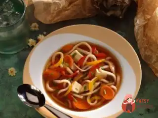 Тайський суп з тофу
