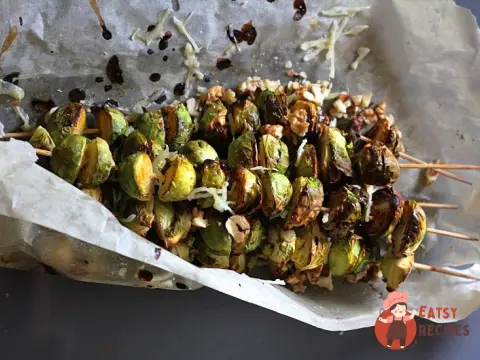 Кебаб із брюссельської капусти