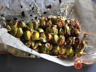 Кебаб із брюссельської капусти