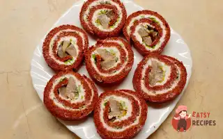 Буряковий Рулет З Оселедцем