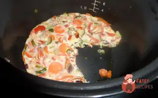 Омлет З Овочами Та Ковбасою В Мультиварці
