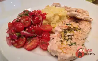 Лимонні Відбивні З Індички З Картопляно-Кукурудзяним Пюре