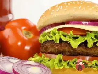 Домашні чизбургери з овочами