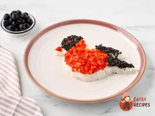 Крок 6: Салат «Снігур» з рисом