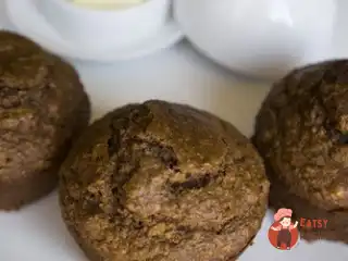 Бананові мафіни з висівками