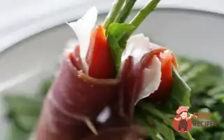 Закуска З Пармської Шинки, Спаржі Та Шпинату