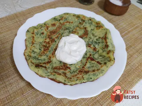 Картопляні лепешки з зеленню
